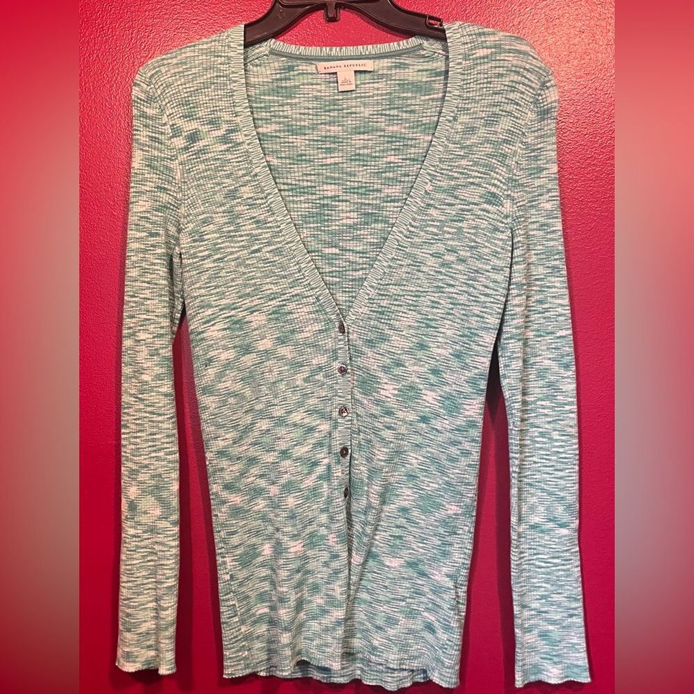 Button up cardigan sweater from Banana Republic